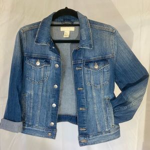 H&M Worn Denim Jacket